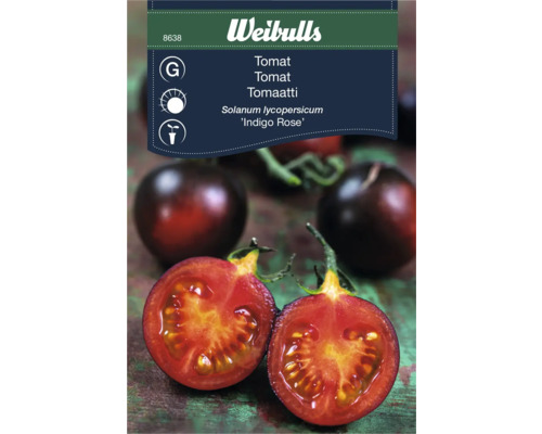 Tomatfrö WEIBULLS Solanum lycopersicum 'Indigo Rose'