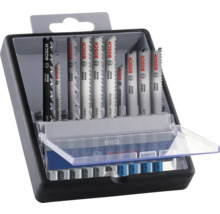 Bosch sticksågblad set i öppen plastlåda