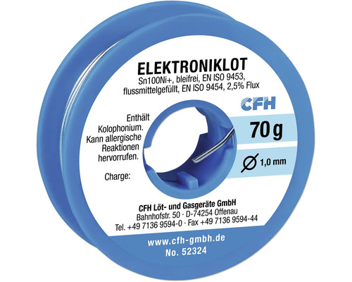 Elektrolod CFH EL 324 blyfri 70 g