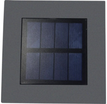 Solpanel med rektangulär ram