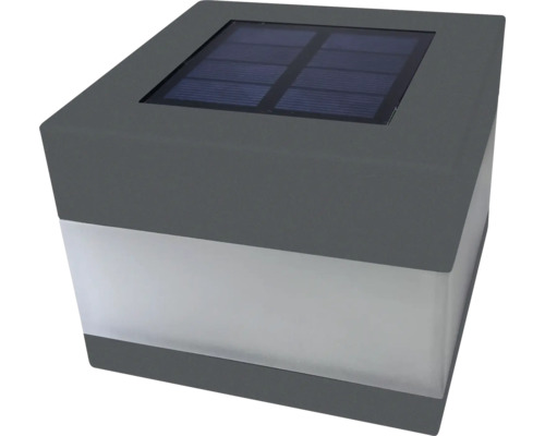 Solarlampa i kubdesign