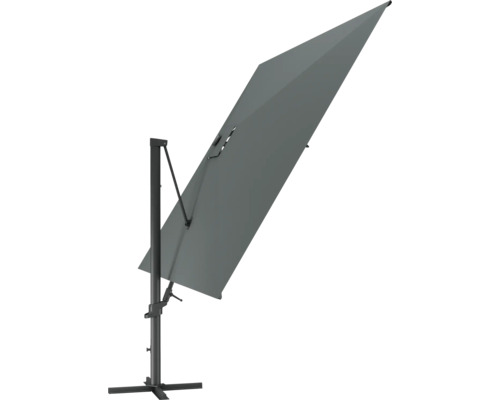 Frittstående parasoll med stålstativ