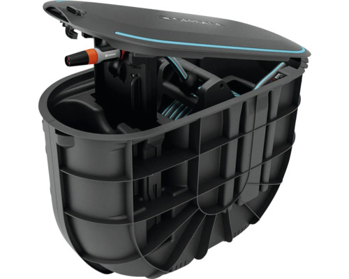 Slangbox GARDENA under jord RollUp M 11mm 20m
