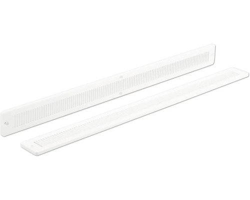 Två ventilationsgaller av plast