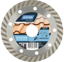 Diamantkapskiva NORTON Expert Ø115x22,23mm universal