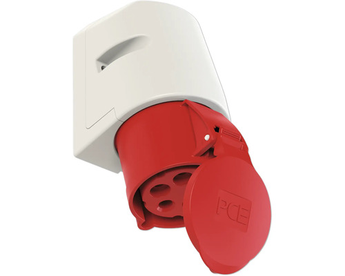 Kraftströmsuttag för väggmontage