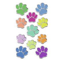 Flerfärgade tassavtrycksdekaler