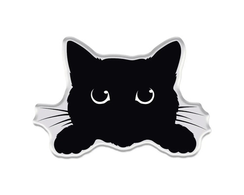 Klistermärke med kattmotiv
