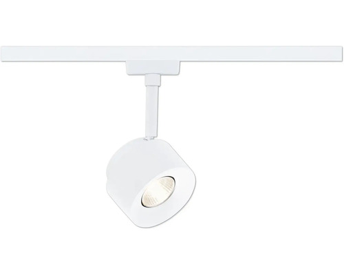 Vit skenspotlight med roterbar spot