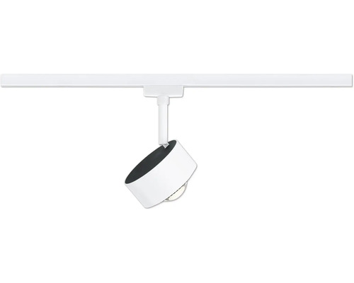 Skena med en spotlampa