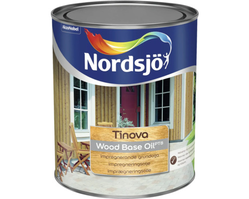 Grundolja NORDSJÖ Tinova Wood Base Oil PT8 1L