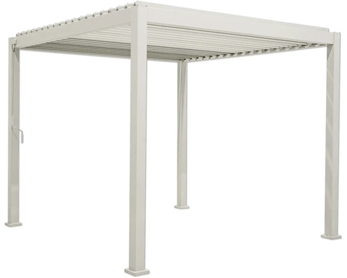 Fristående aluminiumpergola med lamelltak