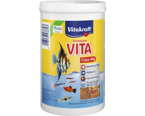 Fiskfoder VITAKRAFT VITA® Flake-Mix 1L