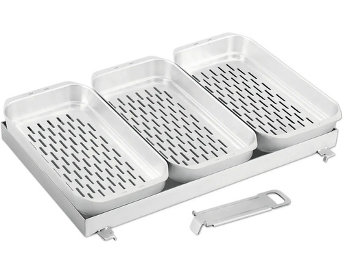 Grillpanna & 3 korgar ENDERS® rostfritt stål