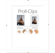 Profi-Clips fotoram i två storlekar, 40x50 centimeter och 30x40 centimeter