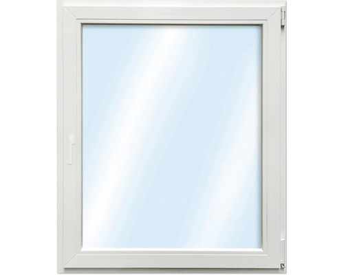 Öppningsbart fönster ARON BASIC+ PVC 70x120cm vit/vit dreh-kipp höger RC2 laminerat säkerhetsglas Vitt plastfönster med fönsterhandtag
