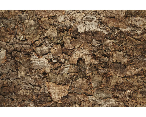 Väggpanel GRANORTE Rusticork Virgin kork 600x300x30 mm Närbild av en korkyta med olika texturer