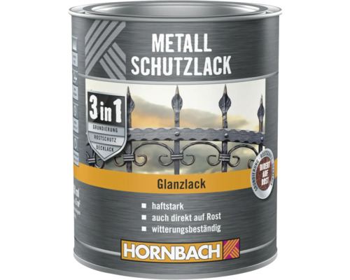Burk med metallskyddslack glanslack från Hornbach