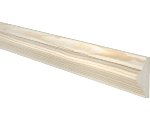 Dekorlist furu EHL PROLIST 8,5x22x2400mm obehandlad Halvrund trälist