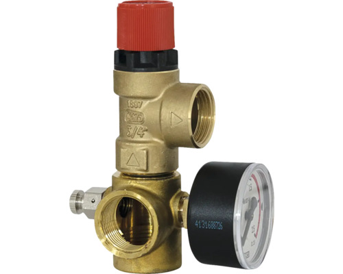 Tryckreducerare med manometer