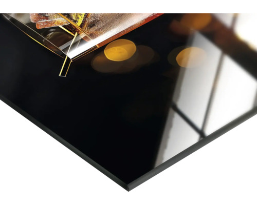 Akrylglasbild med cocktailmotiv