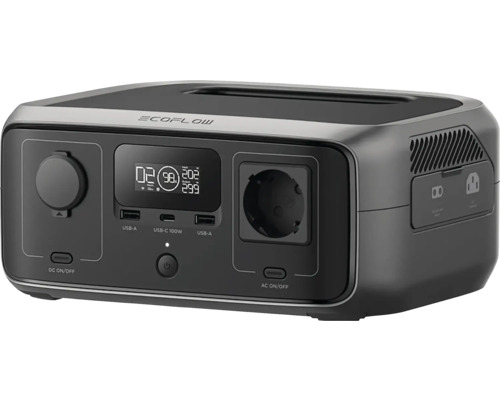 Laddningsstation ECOFLOW River 3 EcoFlow Powerstation med USB-A- och USB-C-anslutning