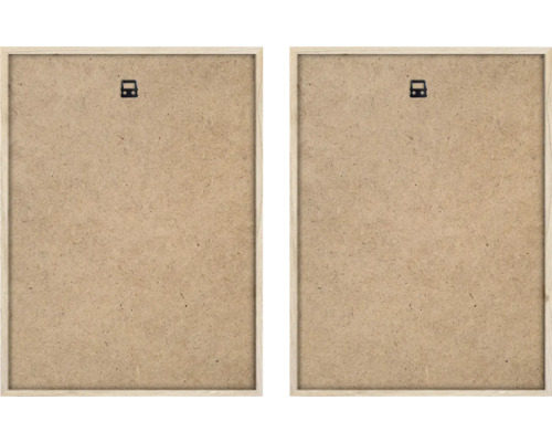 Två fotoramar med upphängning