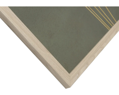 Detaljvy av en inramad bild