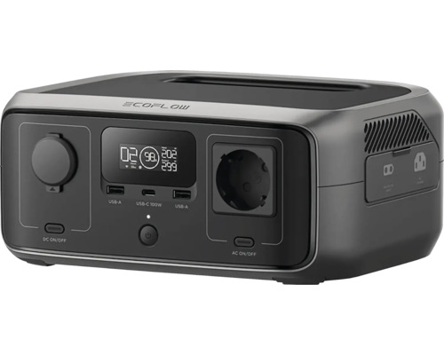 Laddningsstation ECOFLOW RIVER 3 10ms UPS Ecoflow Powerstation med USB-portar