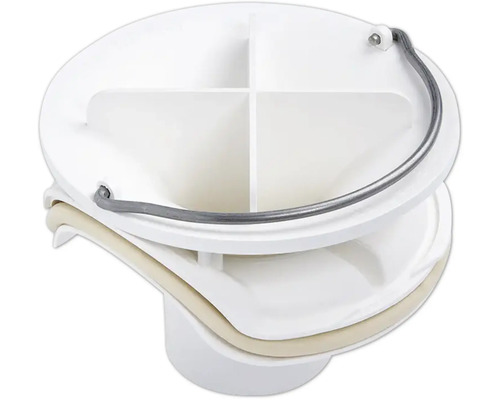 Hink med handtag och fackindelning