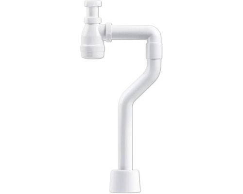 Vattenlåssats PURUS S-böj med utloppsrör Ø40 mm och pungvattenlås G32 8075608 Vattenlås av plast
