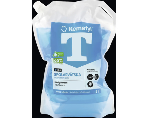 Kemetyl Spolarvätska färdigblandad 3 liter