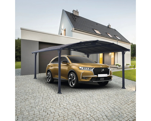 Enkelcarport CANOPIA by Palram Arcadia 4300 435x359cm antracit