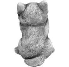 Bakifrån av en djurfigur i sten