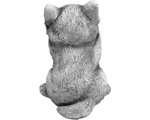 Bakifrån av en djurfigur i sten