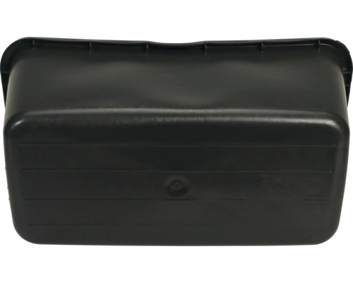 Svart plastmurbruksbalja