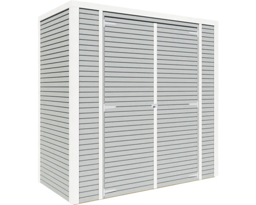 Trädgårdsskåp med dubbeldörr
