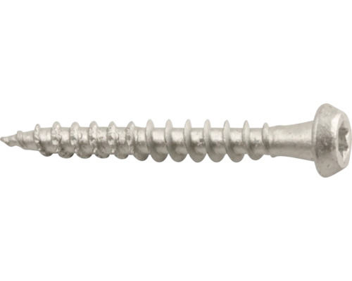 Ankarskruv HECO 5,0x40mm C4 400-pack En skruv med linshuvud och invändig Torx.