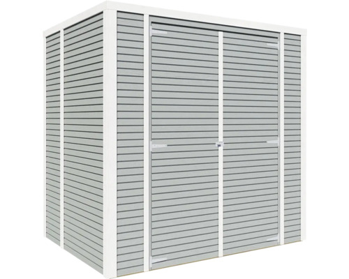 Trädgårdsskåp med dubbeldörr