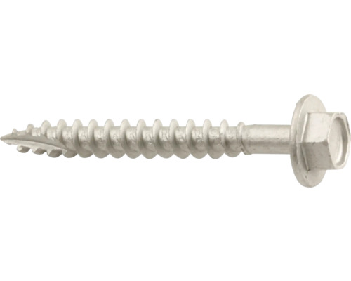 Träskruv HECO hexagon 8,0x40mm C4 50-pack Enkel skruv med sexkantshuvud och bricka