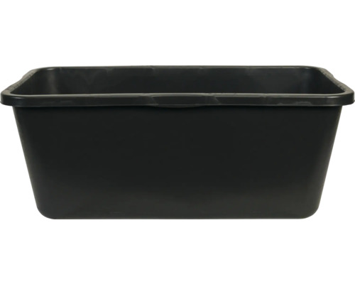 Rektangulär murbruksbalja av plast