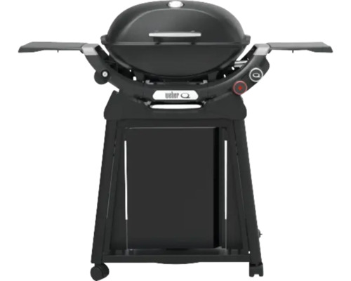 WEBER Gasolgrill Q2800N+ inkl. premiumvagn 2-brännare svart