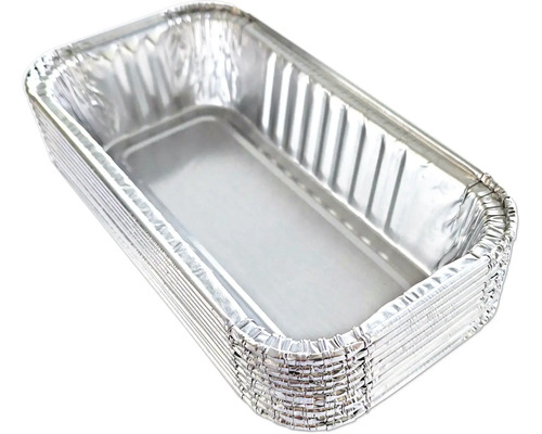 Stapel rektangulära aluminiumformar