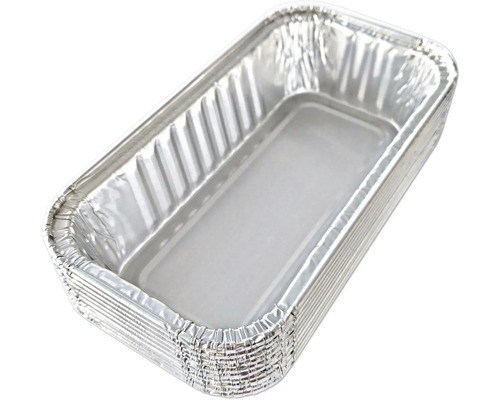 Stapel rektangulära aluminiumformar