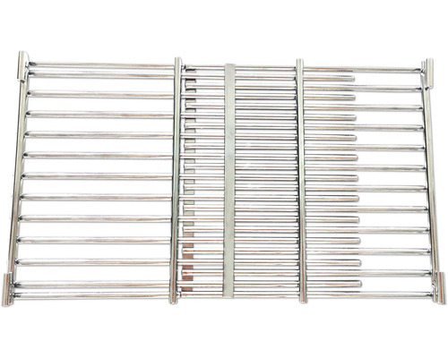 Handdukstork i metall med flera horisontella stänger för upphängning av handdukar