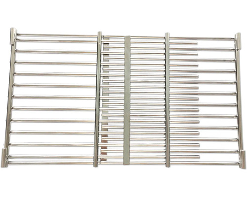 Handdukstork i rostfritt stål med flera horisontella stänger