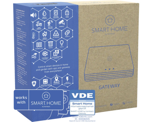 Gateway SMART HOME by hornbach V2 Zigbee/Z-wave Gateway SMART HOME by hornbach V2 Zigbee/Z-wave