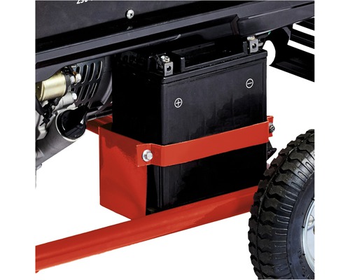 Detaljvy batteri till generator