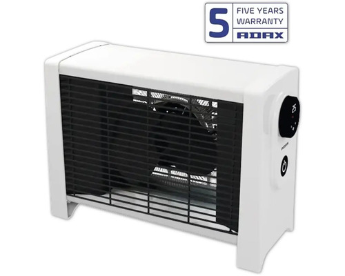 Adax värmefläkt med fem års garanti