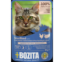 Kattmat BOZITA Sterilised kyckling & kalkon 85g